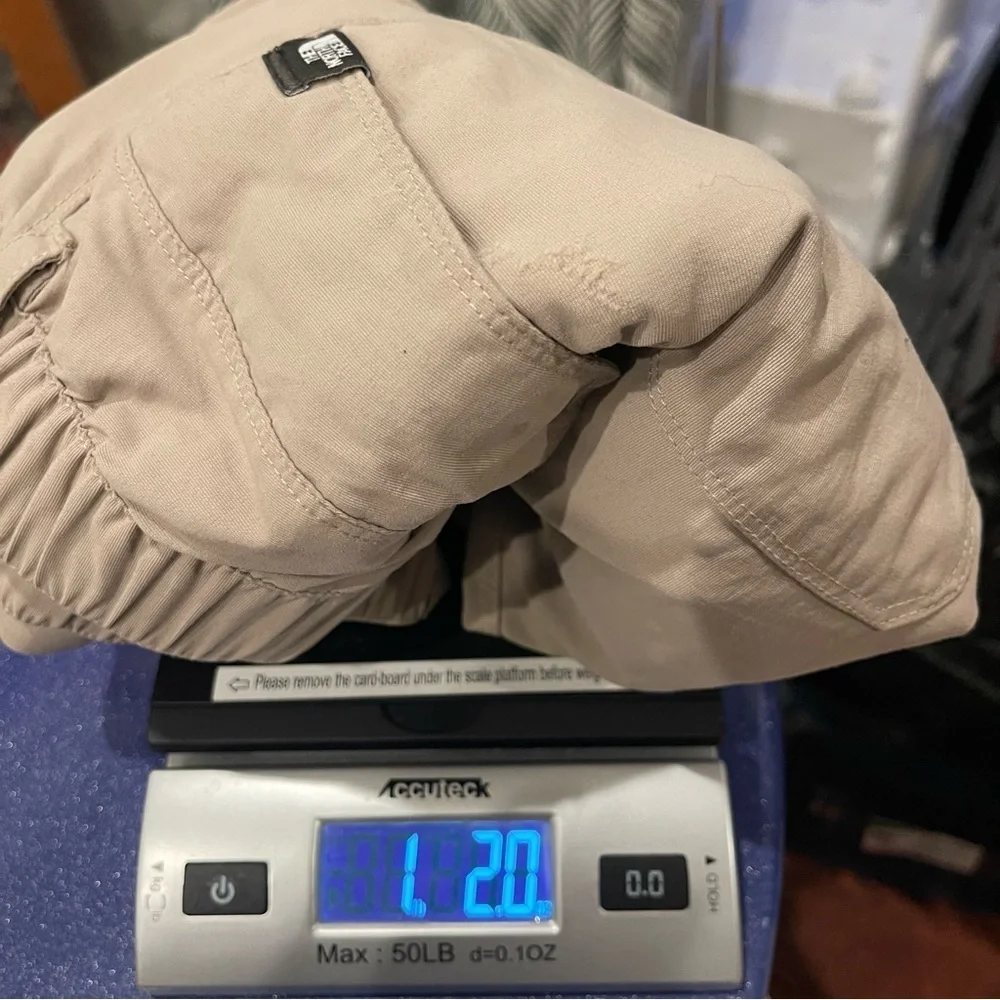 The North Face Pants Convertible Nylon Beige Hiking Cargo Outdoors Mens Size L